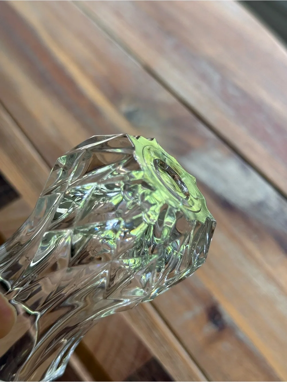 Princess House Lead Crystal Bud Vases Set of Three
